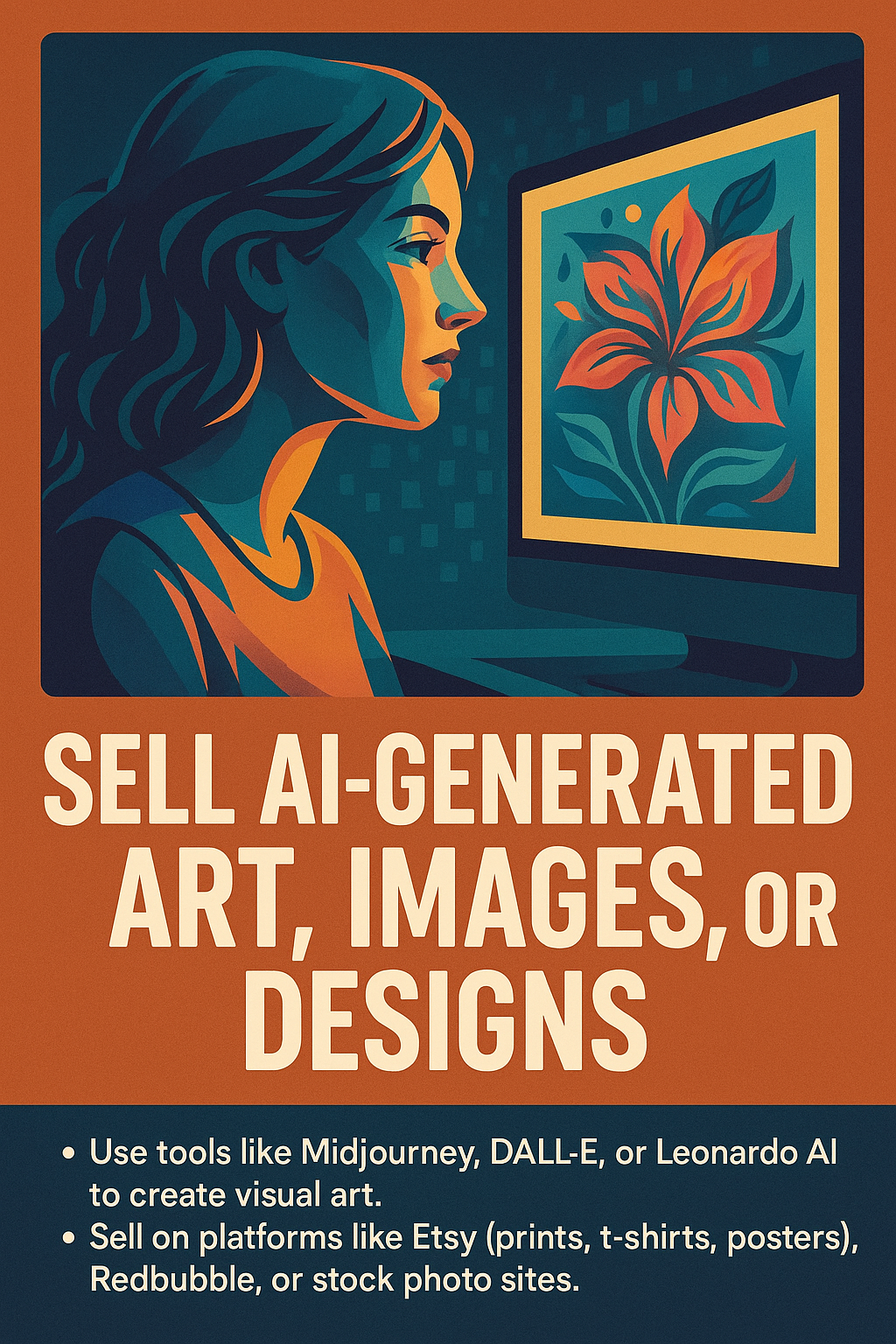 Sell AI-Generated Art, Images, or Designs